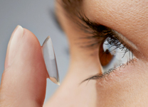 Manutenção das lentes de contato